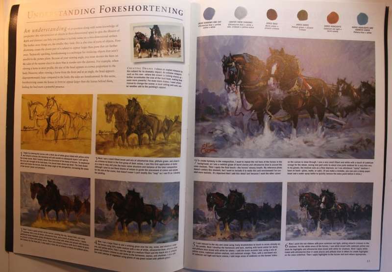 Learn to Paint Horses Set of 3 Leonardo and Walter Foster Art Softcover Books