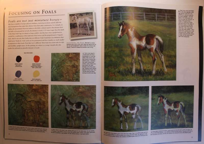 Learn to Paint Horses Set of 3 Leonardo and Walter Foster Art Softcover Books