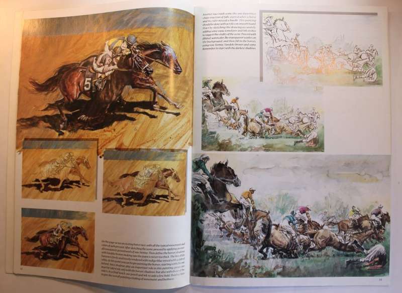 Learn to Paint Horses Set of 3 Leonardo and Walter Foster Art Softcover Books