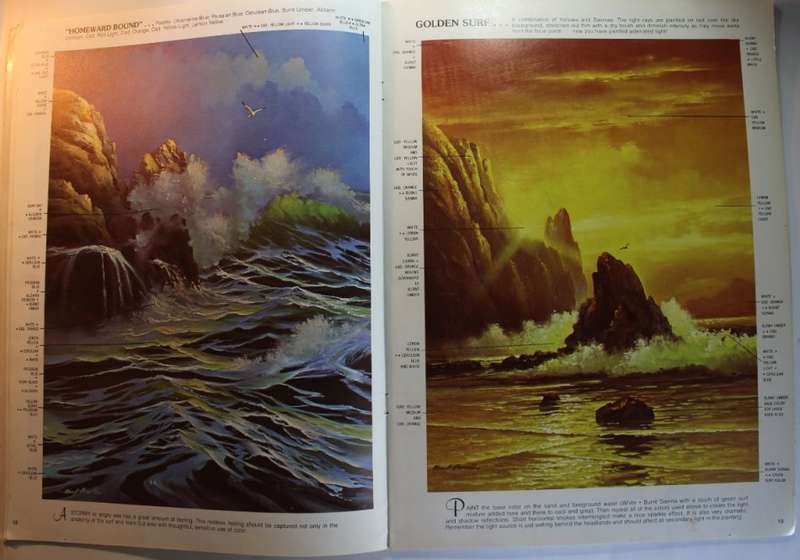 Set of 3 Seascapes, Boats and Landscape Painting Walter Foster Art Softcover Books