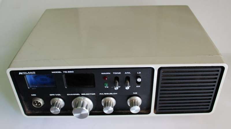 Midland International 76-860 CB Base Station 1978 Transciever