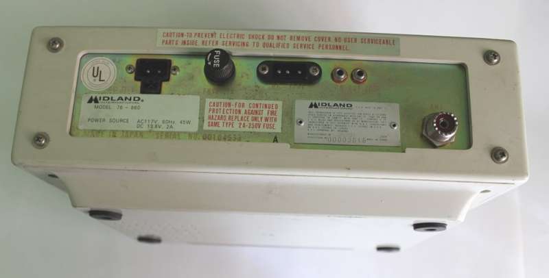 Midland International 76-860 CB Base Station 1978 Transciever