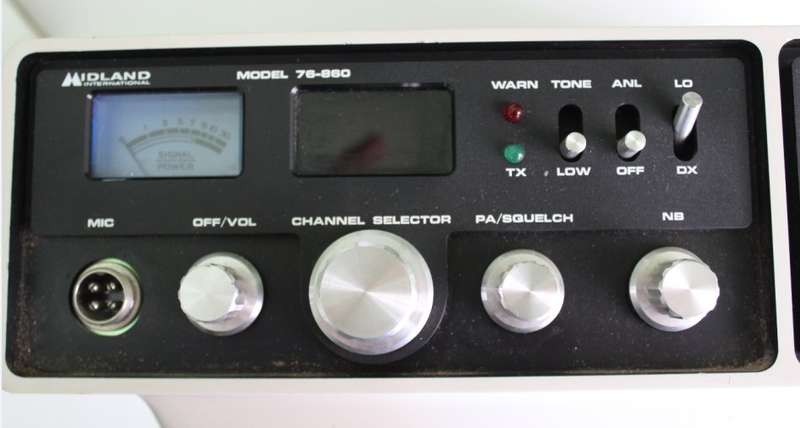 Midland International 76-860 CB Base Station 1978 Transciever