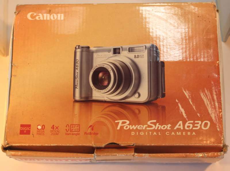 Canon Powershot A630 8.0MP Digital Camera