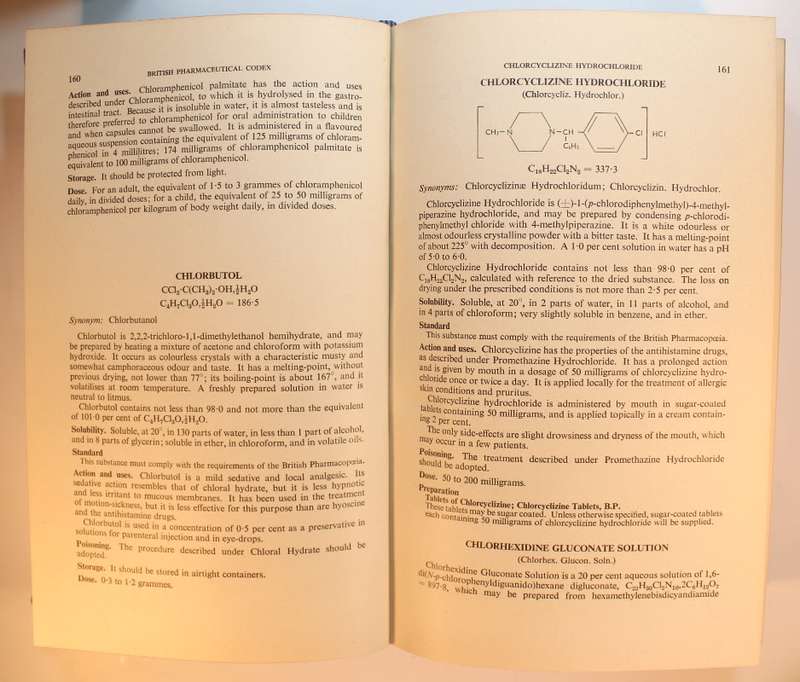 British Pharmaceutical Codex First Impression 1963 Hardcover Book