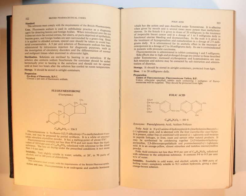 British Pharmaceutical Codex First Impression 1963 Hardcover Book
