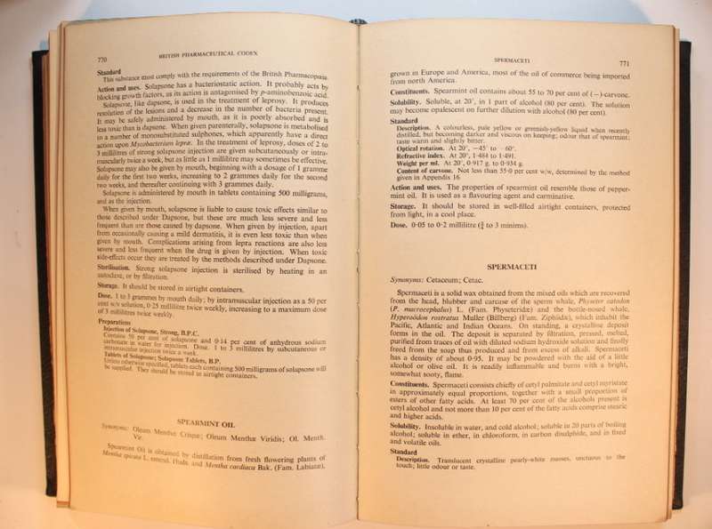 British Pharmaceutical Codex First Impression 1963 Hardcover Book