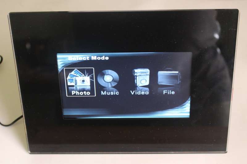 AWA 7 Inch Digital Photo Frame Black