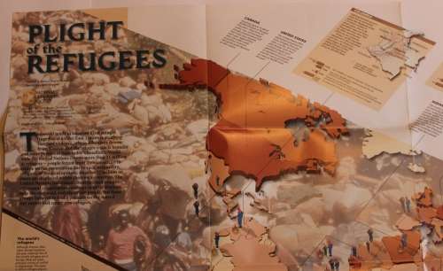 National Geographic Folded Map of The Balkans 1999