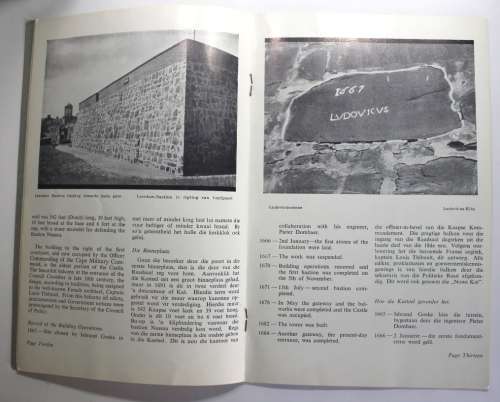 Vintage Booklet of the Castle of Good Hope Cape Town