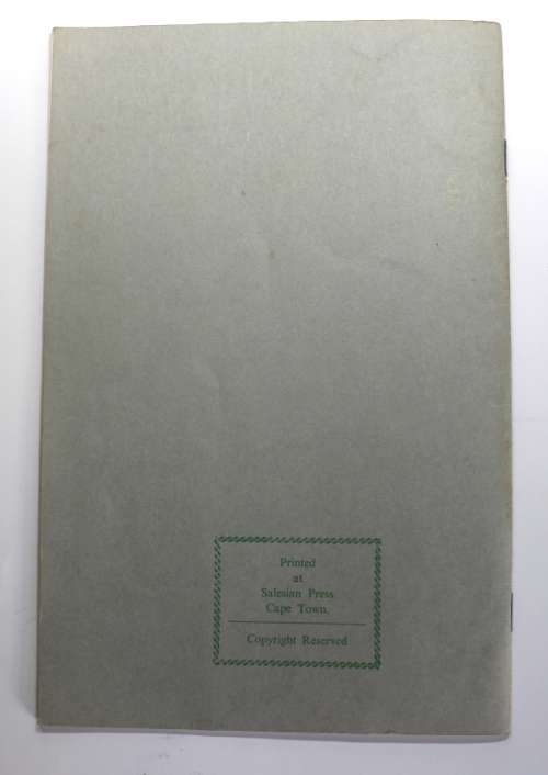 Vintage Booklet of the Castle of Good Hope Cape Town