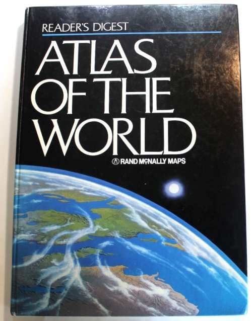 Readers Digest Atlas Of The World Rand McNally Maps 1987.