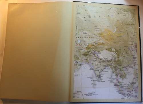 Readers Digest Atlas Of The World Rand McNally Maps 1987.