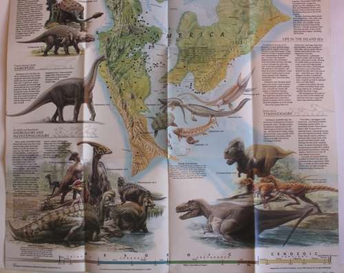 National Geographic Folded Map of Dawn on the Delta Jan 1993