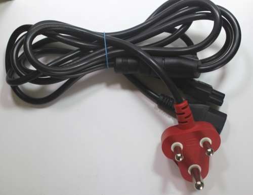 1 x Computer Dual Power Cable Dedicated Red Plug to Clover and Kettle IEC15 Plug 1.8m