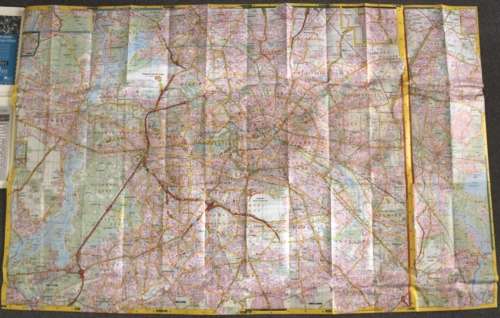 Stadtplan Berlin by Falk Plan Folded Map 1998