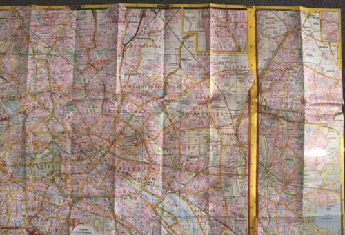 Stadtplan Berlin by Falk Plan Folded Map 1998