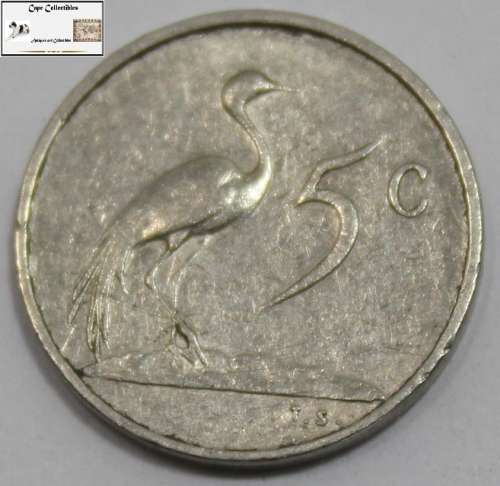 South Africa 5 Cent Coin Commemorative Issue 1979 Circulated