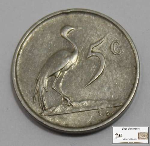 South Africa 5 Cent Coin Commemorative Issue 1968 Circulated