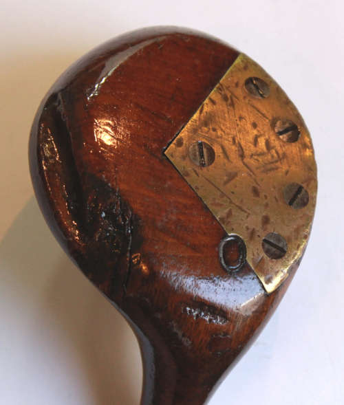 Vintage J H Taylor Cynosure Driver and Fairway 3 Wood Pair Circa 1930's.