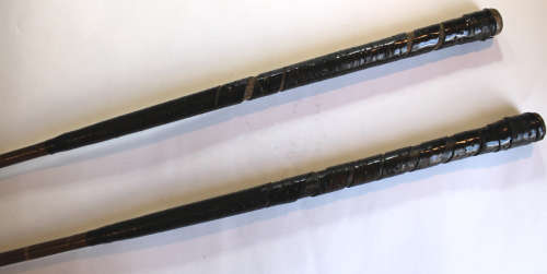 Vintage J H Taylor Cynosure Driver and Fairway 3 Wood Pair Circa 1930's.