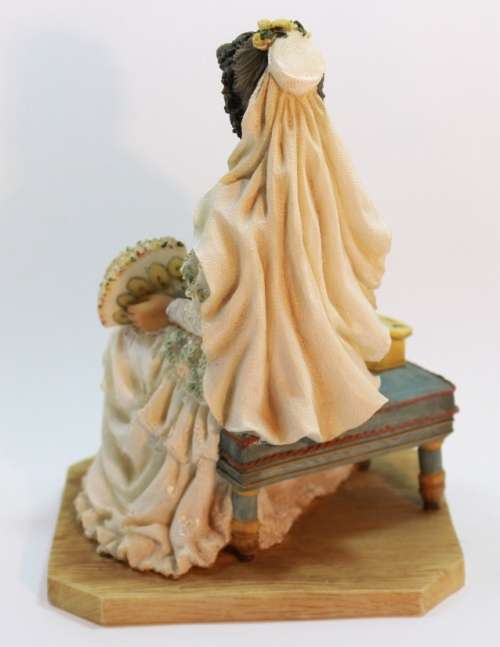 Leonardo Collection - Brides Silk and Lace Figurine by Christine Haworth