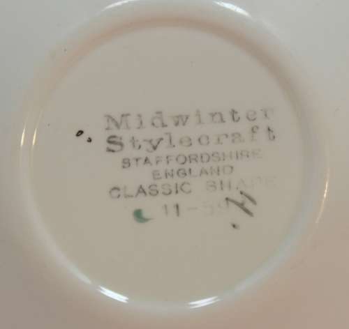 Midwinter Stylecraft Butterdish 1959