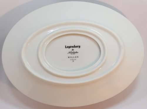 Legendary by Noritake Gravy Bowl and Attached Underplate Willen 4044 Pattern