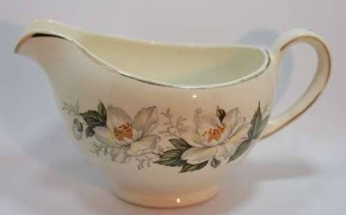 Vintage Alfred Meakin Oriental Floral Pattern Milk Jug