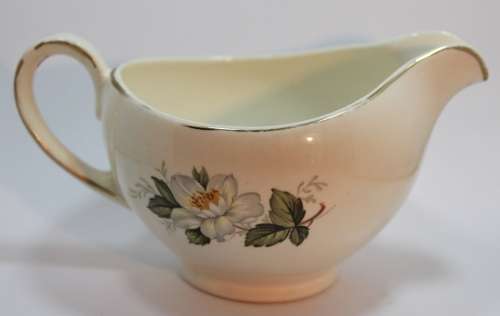 Vintage Alfred Meakin Oriental Floral Pattern Milk Jug