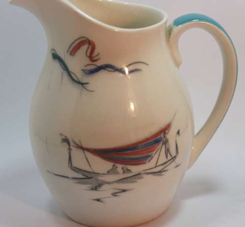 Royal Doulton #D.6449 Venetian Scenes Creamer