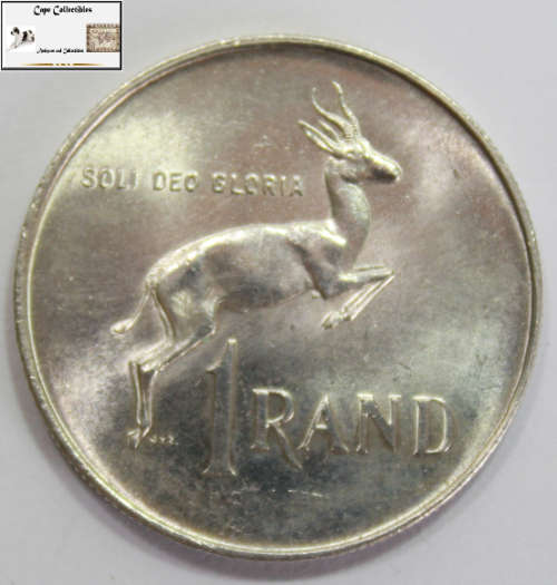 South Africa 1 Rand 1966 Coin EF40