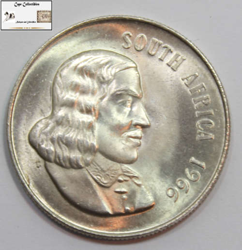 South Africa 1 Rand 1966 Coin EF40