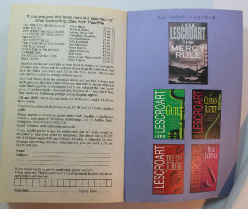 Nothing But the Truth by John Lescroart Softcover Book