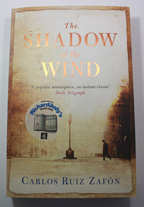 The Shadow Of The Wind by Carlos Ruiz Zafon Softcover Book