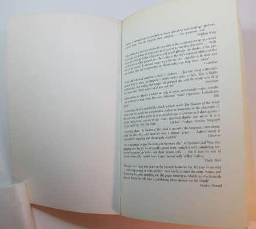 The Shadow Of The Wind by Carlos Ruiz Zafon Softcover Book