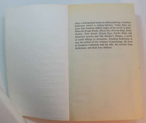 Bad Love by Jonathan Kellerman Softcover Book