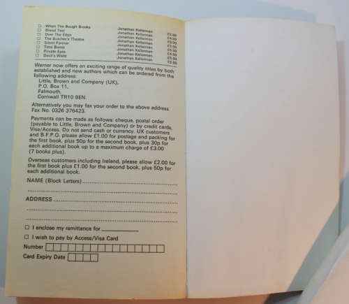 Bad Love by Jonathan Kellerman Softcover Book