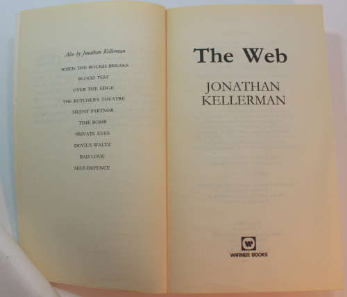 The Web by Jonathan Kellerman Softcover Book