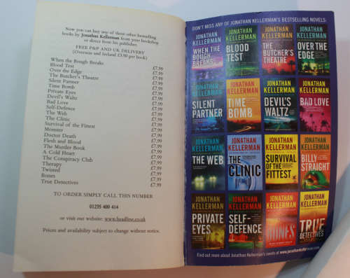Evidence by Jonathan Kellerman Softcover Book