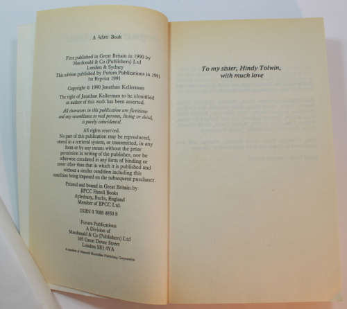 Time Bomb by Jonathan Kellerman Softcover Book