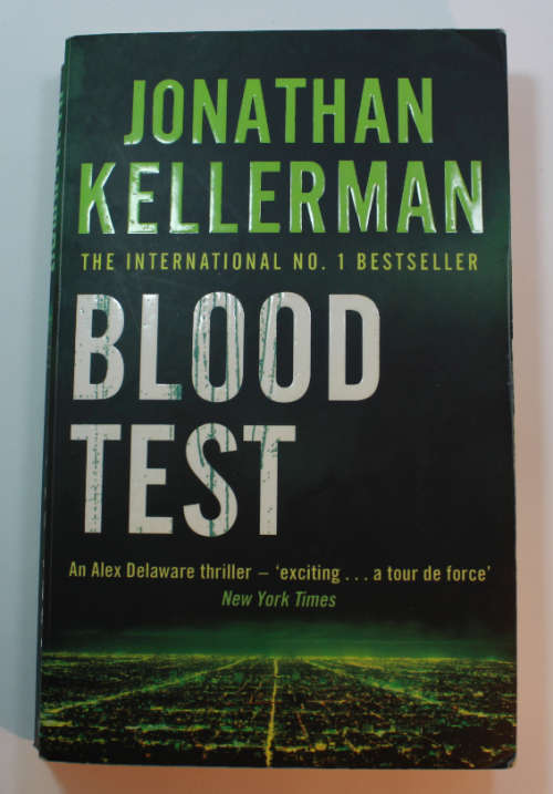 Blood Test by Jonathan Kellerman Softcover Book