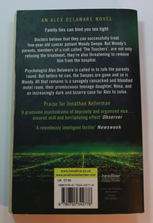 Blood Test by Jonathan Kellerman Softcover Book