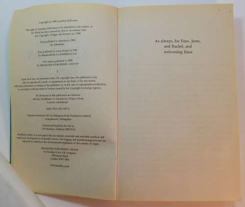 Blood Test by Jonathan Kellerman Softcover Book
