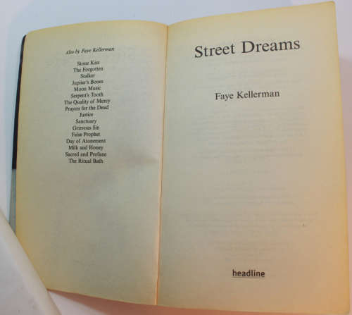 Street Dreams By Faye Kellerman Softcover Book