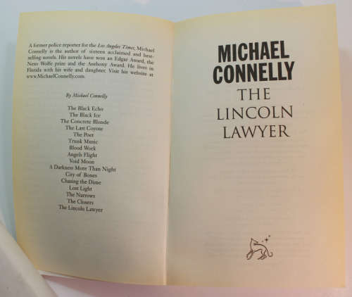 The Lincoln Lawyer by Michael Connelly Softcover Book