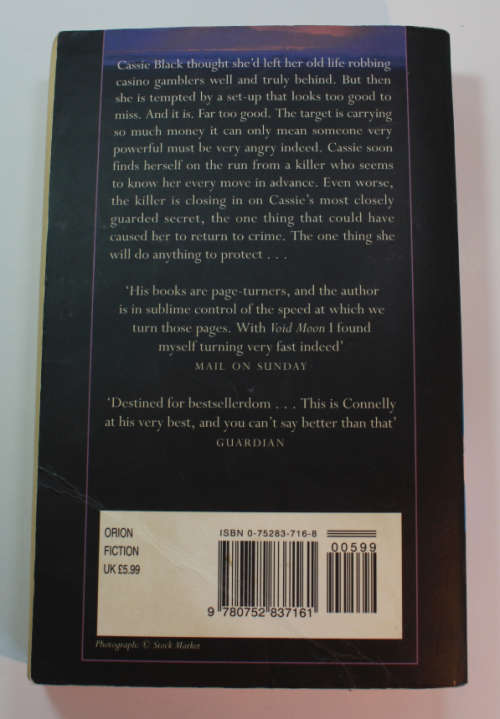Void Moon by Michael Connelly Softcover Book