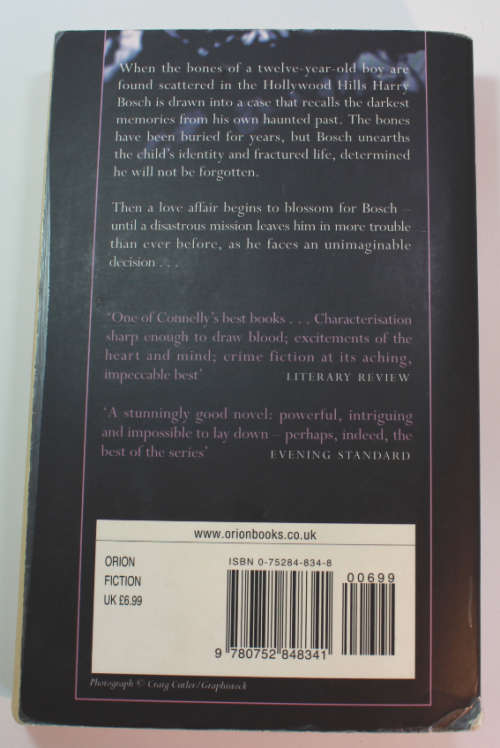 City of Bones by Michael Connelly Softcover Book