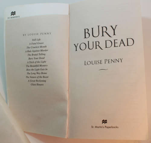 Bury Your Dead by Louise Penny Softcover Book