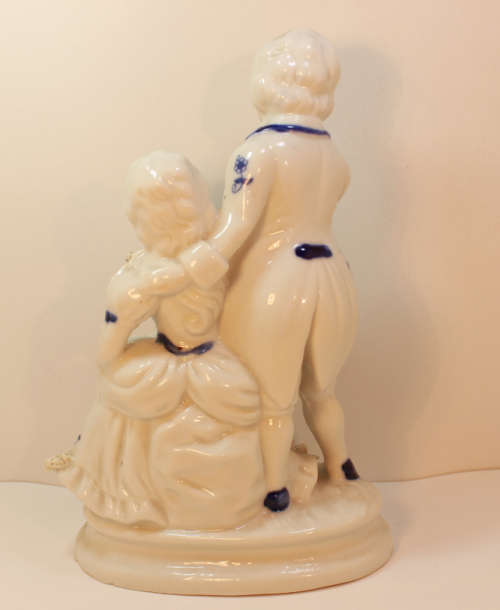 Classic Style Courting Couple Figurine